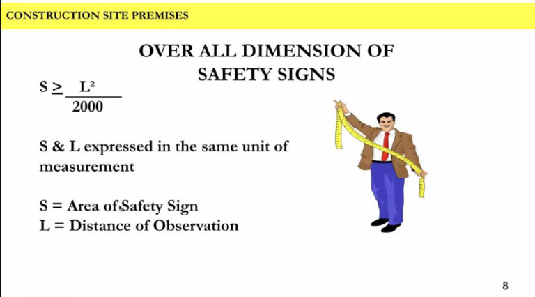 Safety Sign Dimension | PDF