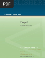 Download Drupal for Publishers by Seth Gottlieb SN77085653 doc pdf