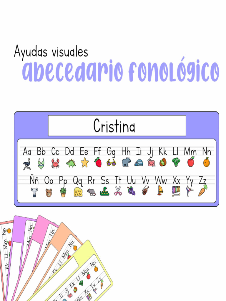 Apoyo visual abecedario fonol gico pdf