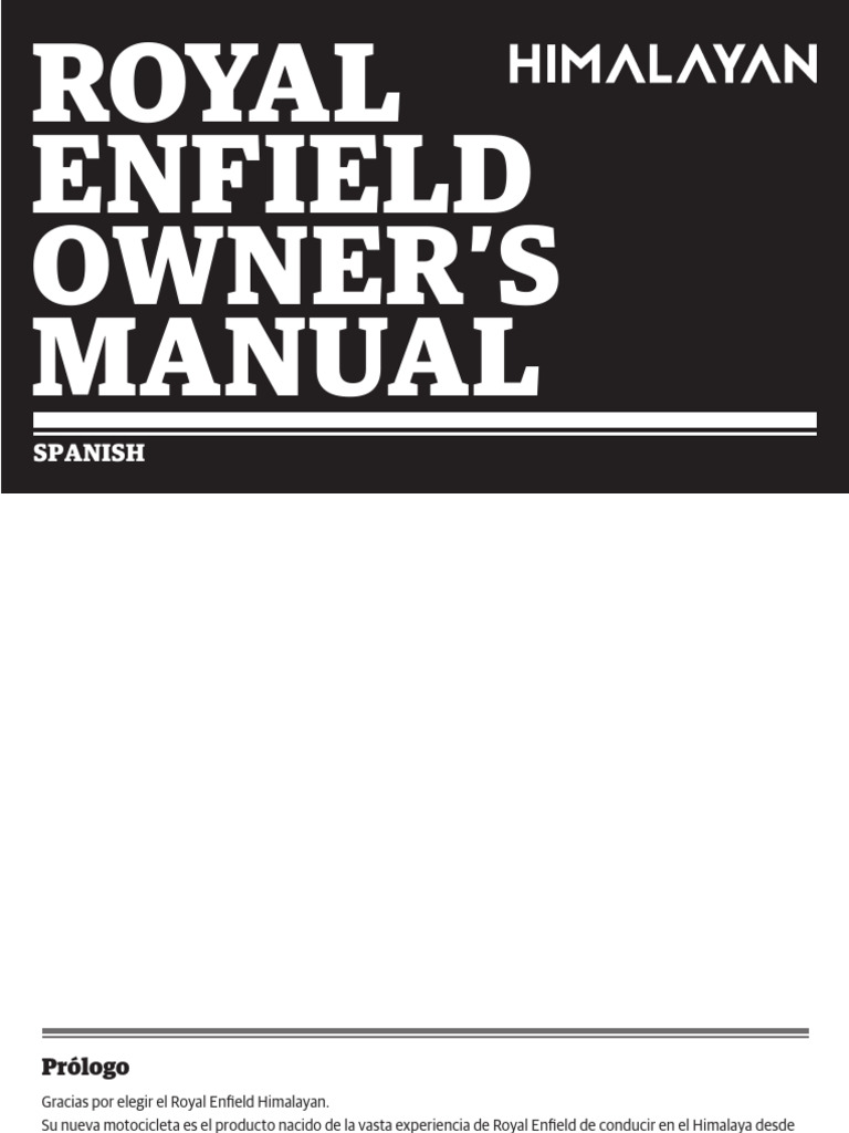 ROYAL ENFIELD HIMALAYAN 411 SERVICE MANUAL PDF visual data 2