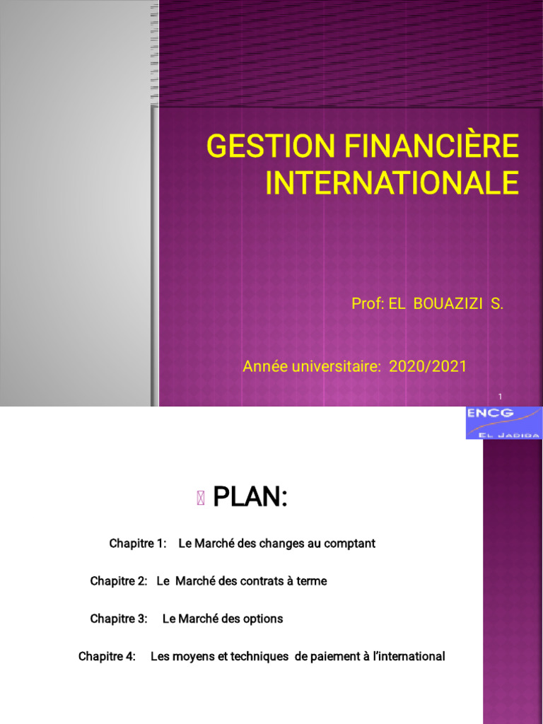 Gfi - Seance 1 | PDF