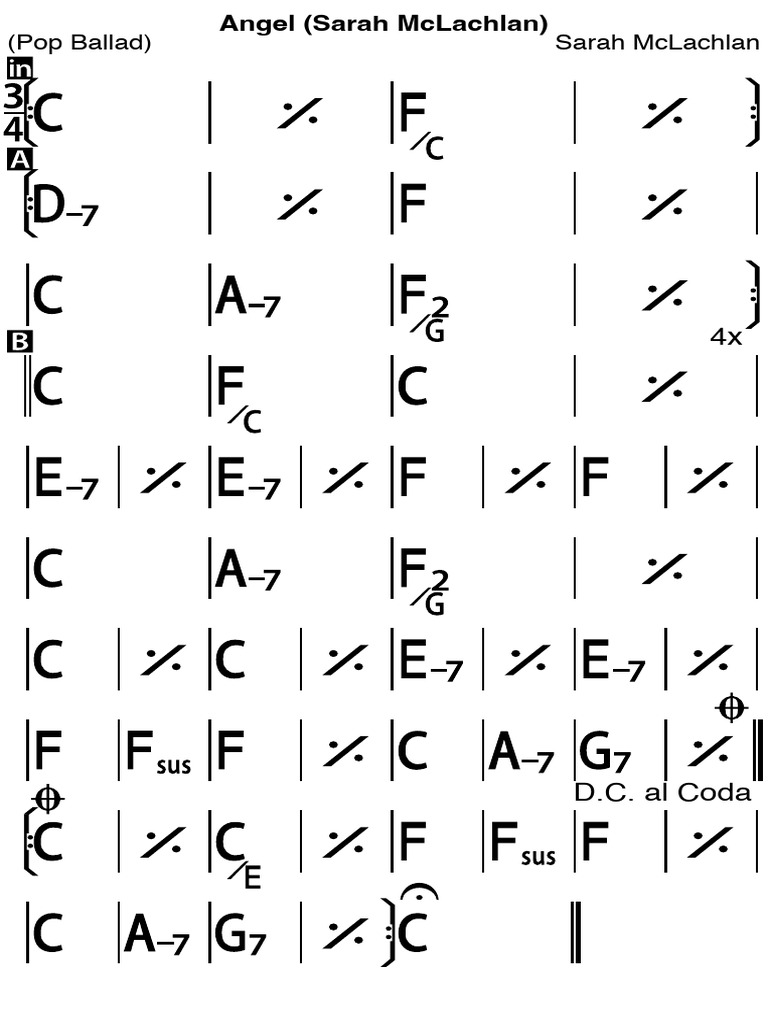 Angel (Sarah McLachlan) PDF