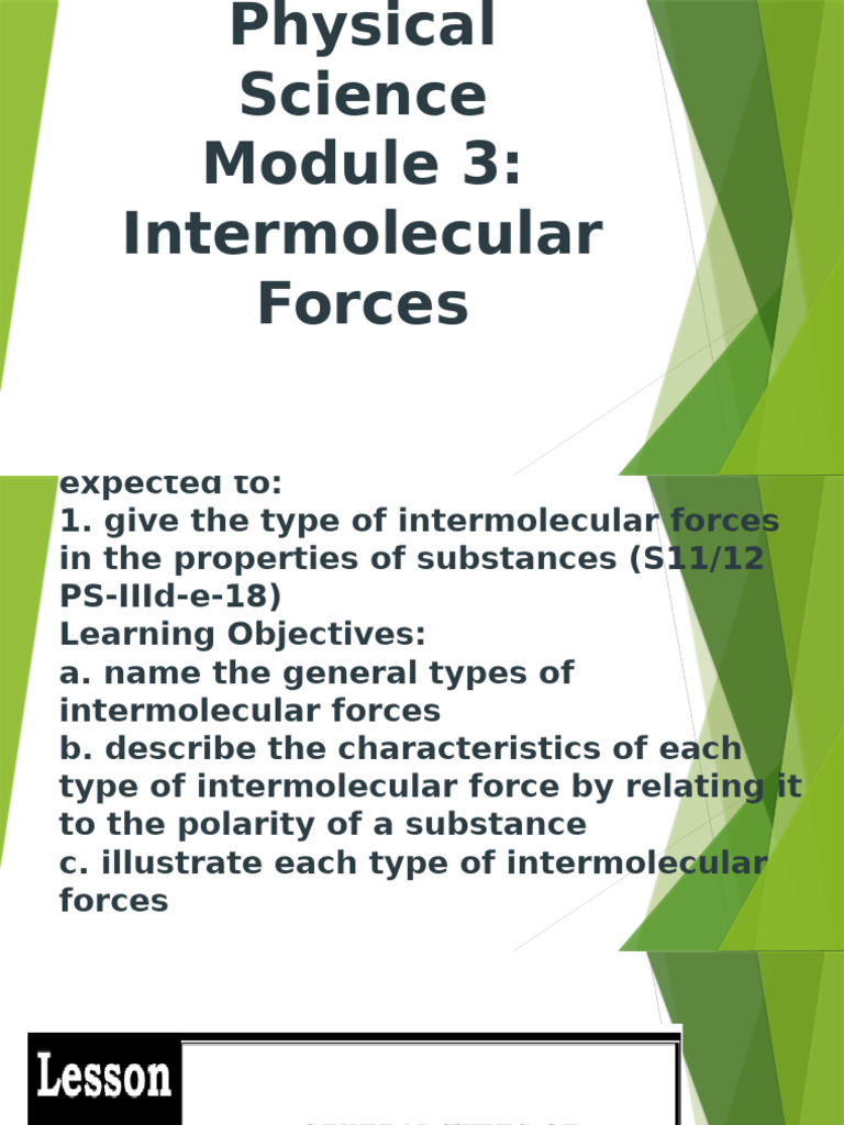MODULE 3 Physical Science | PDF