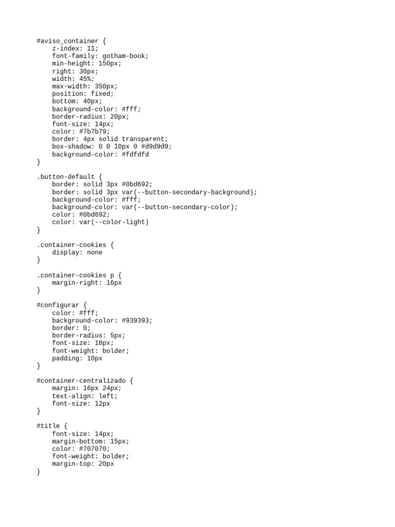 Arquivo 2 CSS | PDF