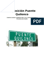 Reposición Puente Quilonco