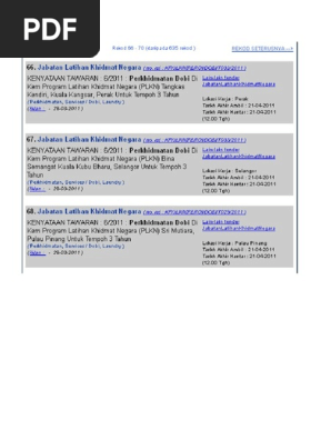 Contoh Surat Kontrak Untuk Perkhidmatan Dobi Selama Tiga Tahun