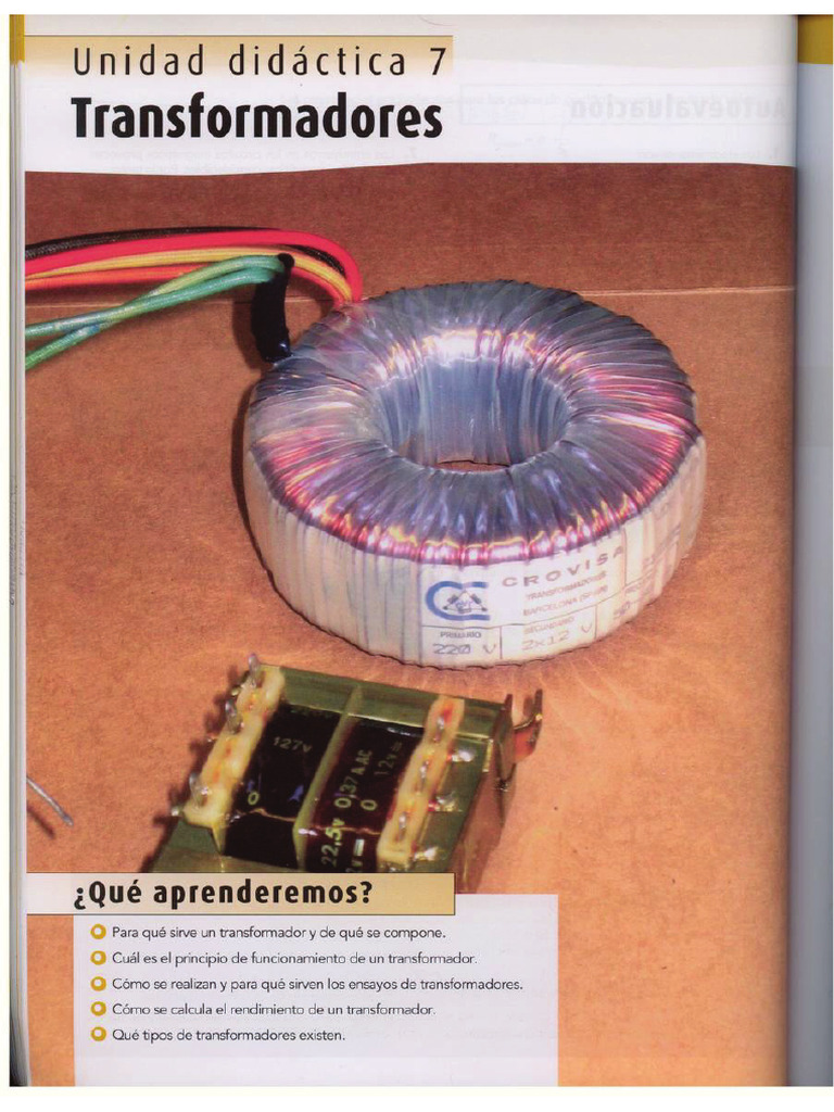 Electrotecnia Transformador Pdf