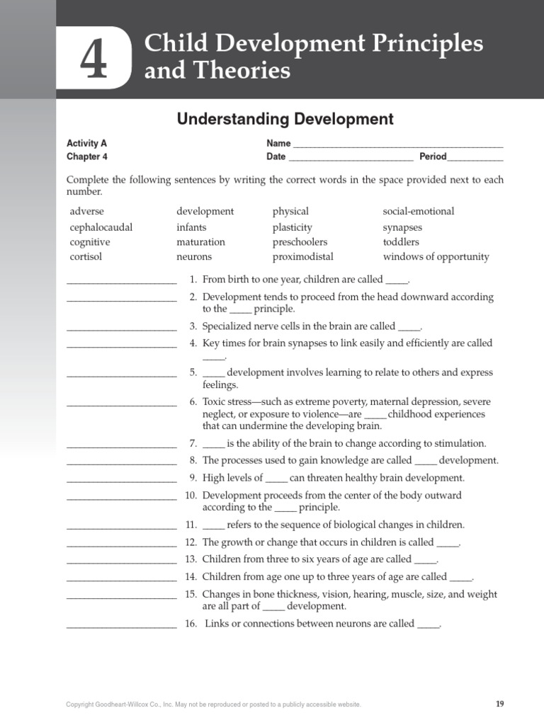 Ch04a Understanding Development | PDF
