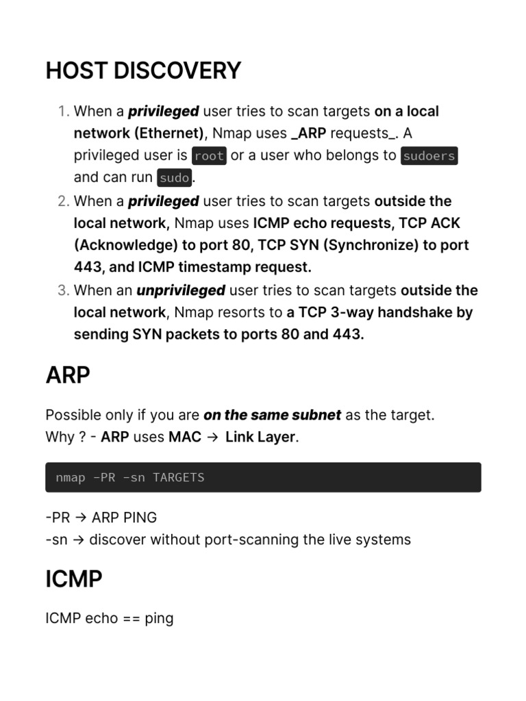 Nmap | PDF
