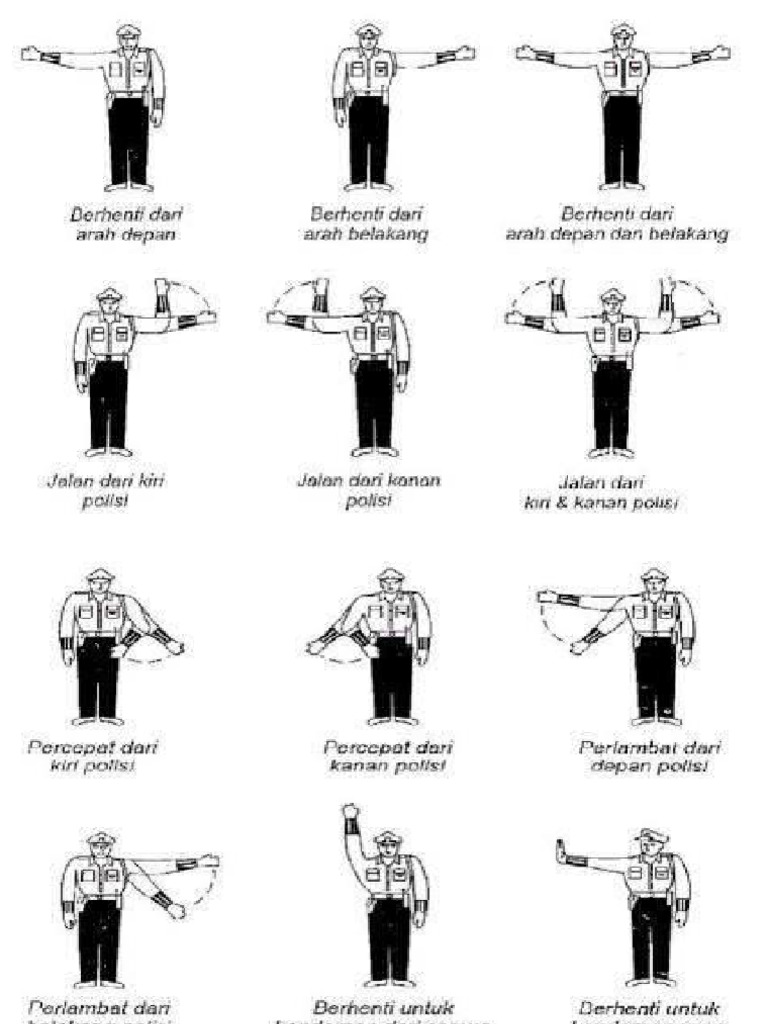 12 Gerakan Lalin | PDF