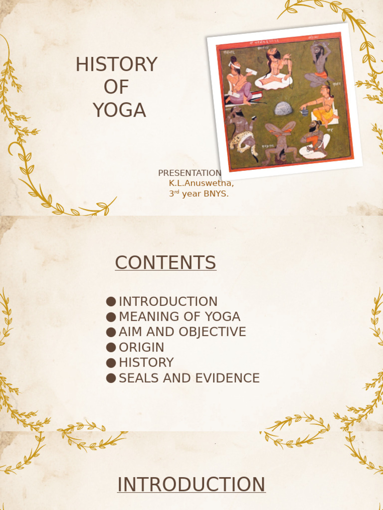 History of Yoga | PDF