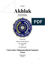 Download Makalah Akhlak Islami by Muhammad Ananda SN77092429 doc pdf