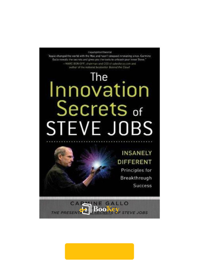 The Innovation Secrets Of Steve Jobs Pdf