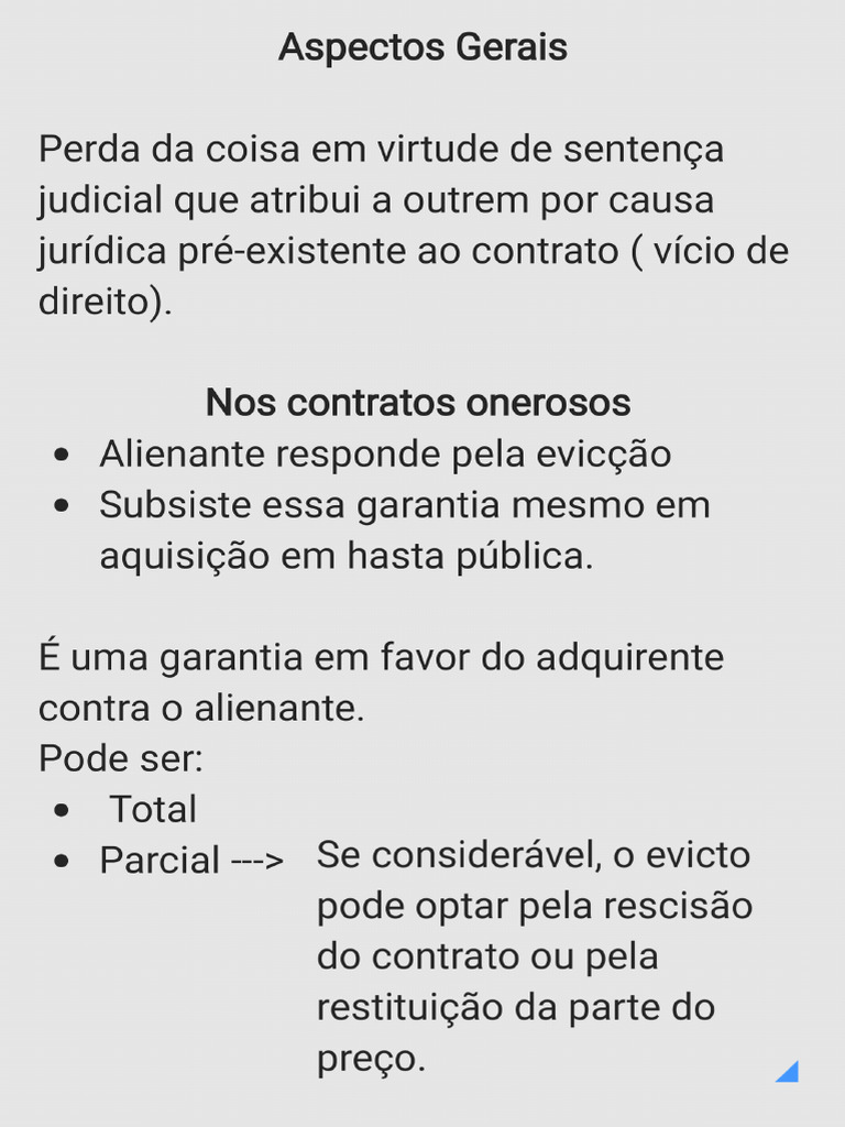 Evicção 240305 201306 | PDF