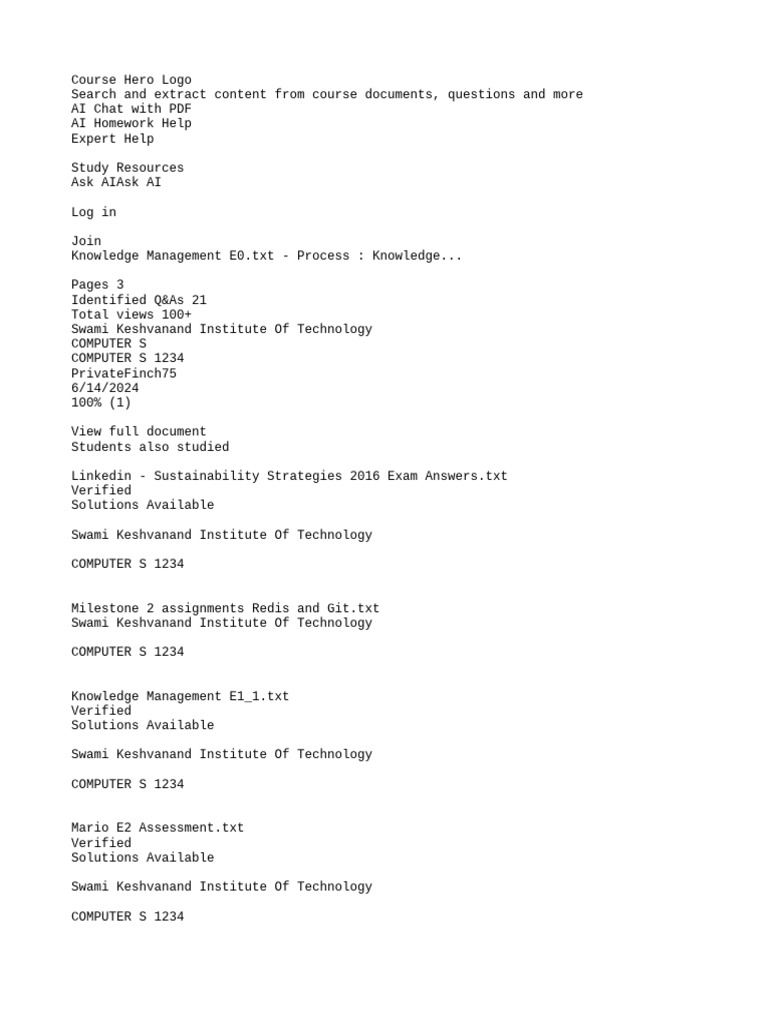 Assignment | PDF