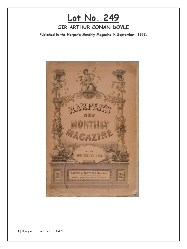 1892 September Lot No 249 | PDF