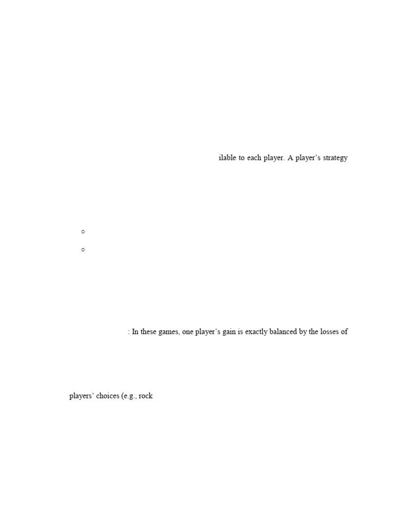 What is game theory pdf