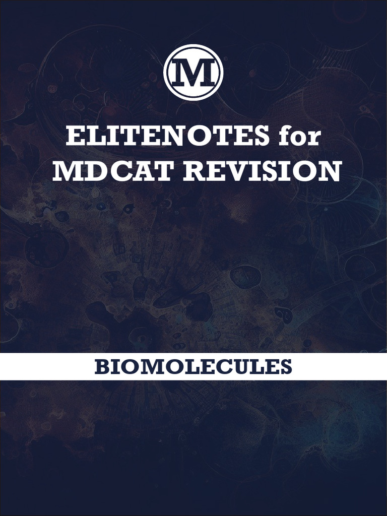 Biomolecules Revision Notes Pdf
