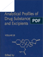 Analytical Profiles of Drug Substances and Excipients Volume 29