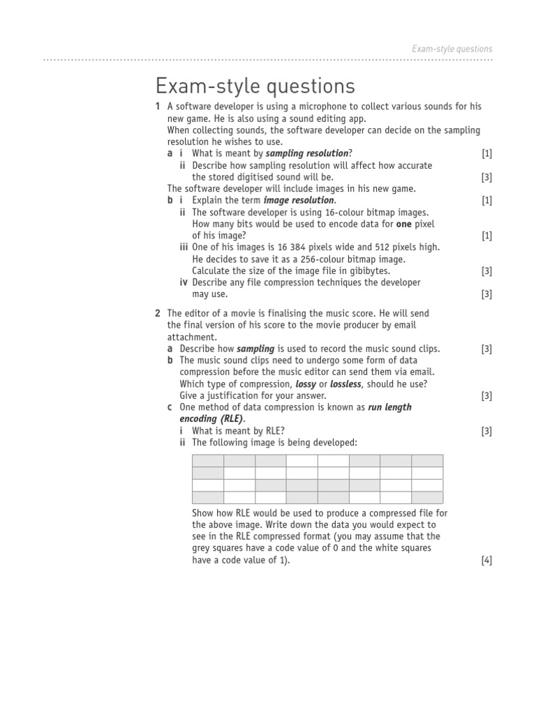CH 1 Exercise | PDF