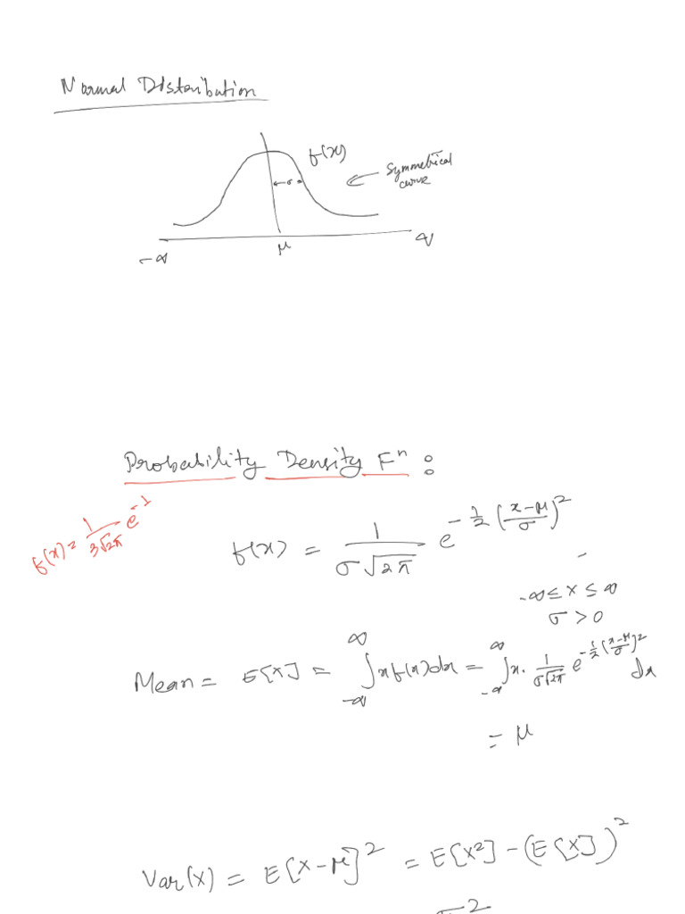Normal Distribution | PDF