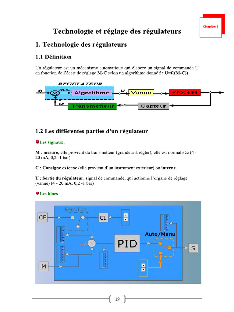 3-Technologie-et-reglage-des-regulateurs.pdf | PDF