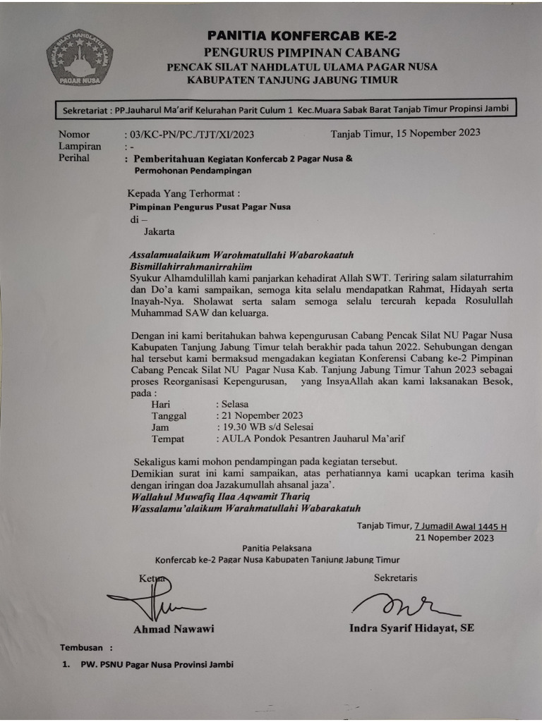 Terpilih di Konfercab 2, Syamsul: Pagar Nusa Juga Wadah Kaderisasi Moral