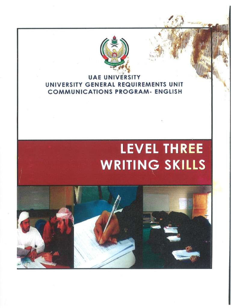 Level Three Writing Skills Uae University Pdf