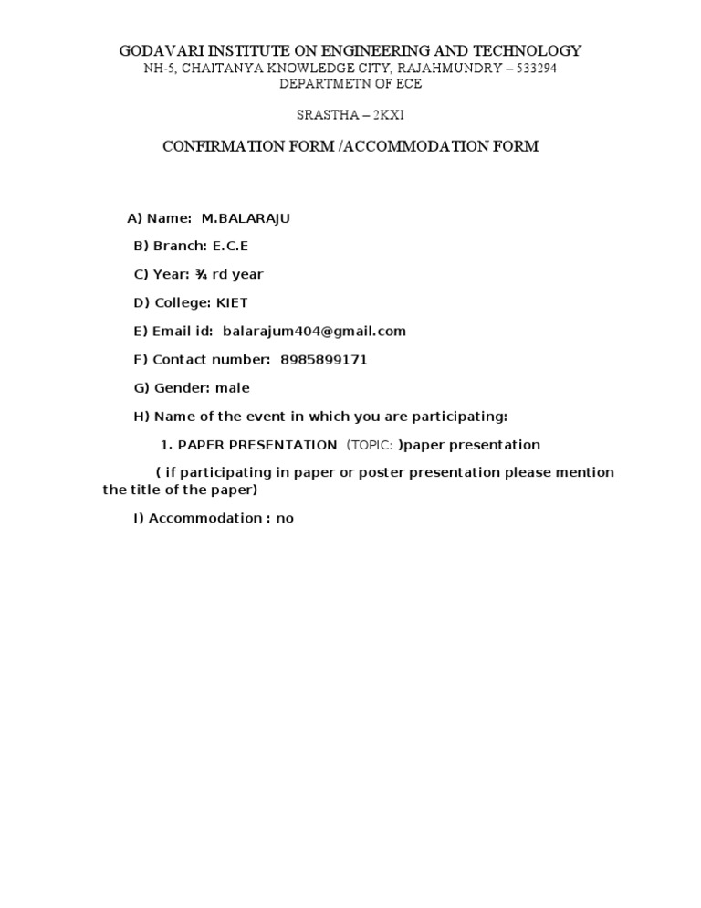 Confirmation | PDF | Technology & Engineering