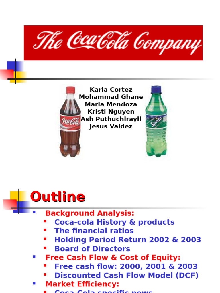 Coca Cola Presentation Pdf