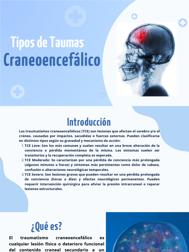 Tipos de Traumas Craneoencefálicos | PDF