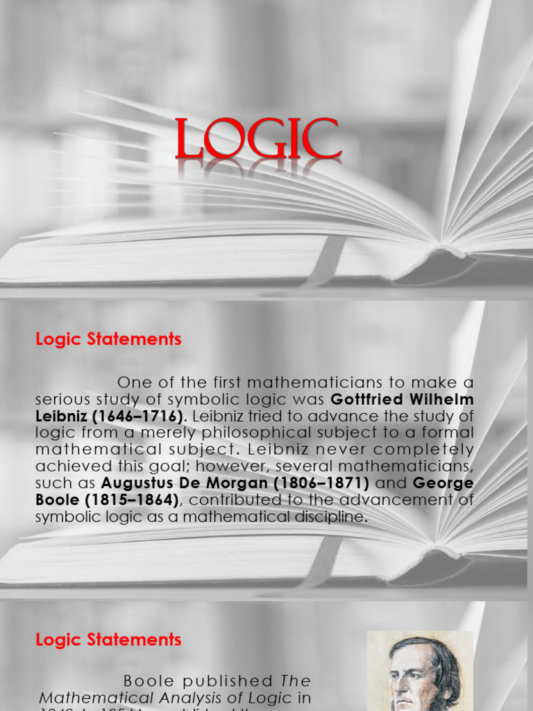 Logic Statements | PDF