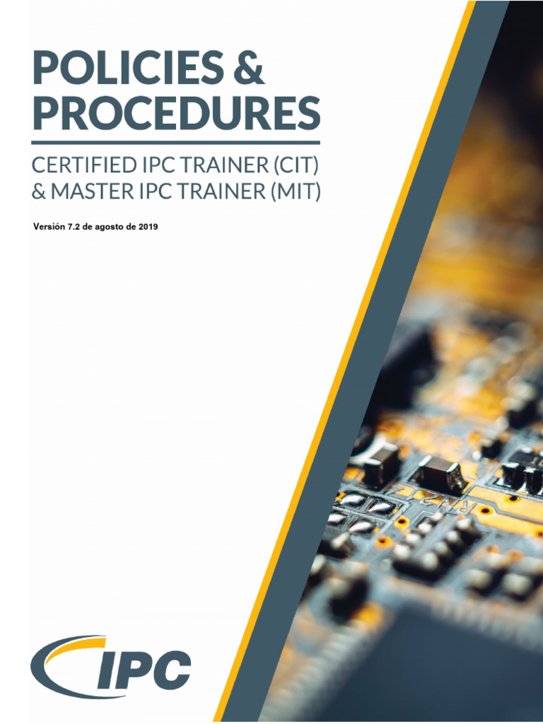 ProfTrainCertPolicy CIT MIT en 7.2.en - Es | PDF