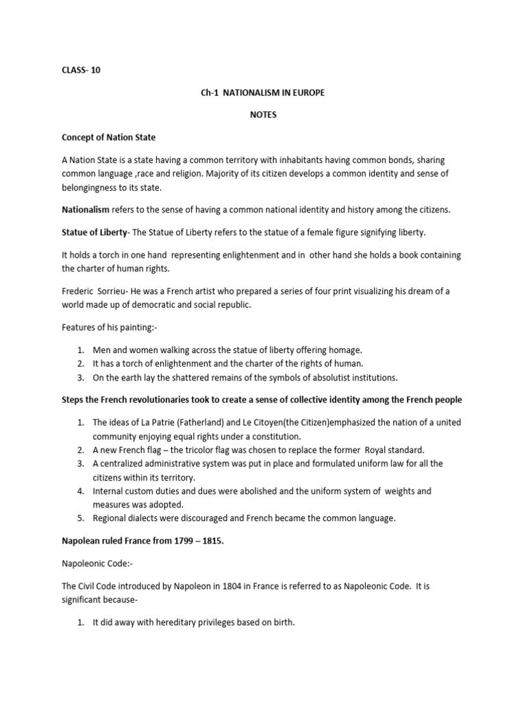 Nationalism intelligence overview