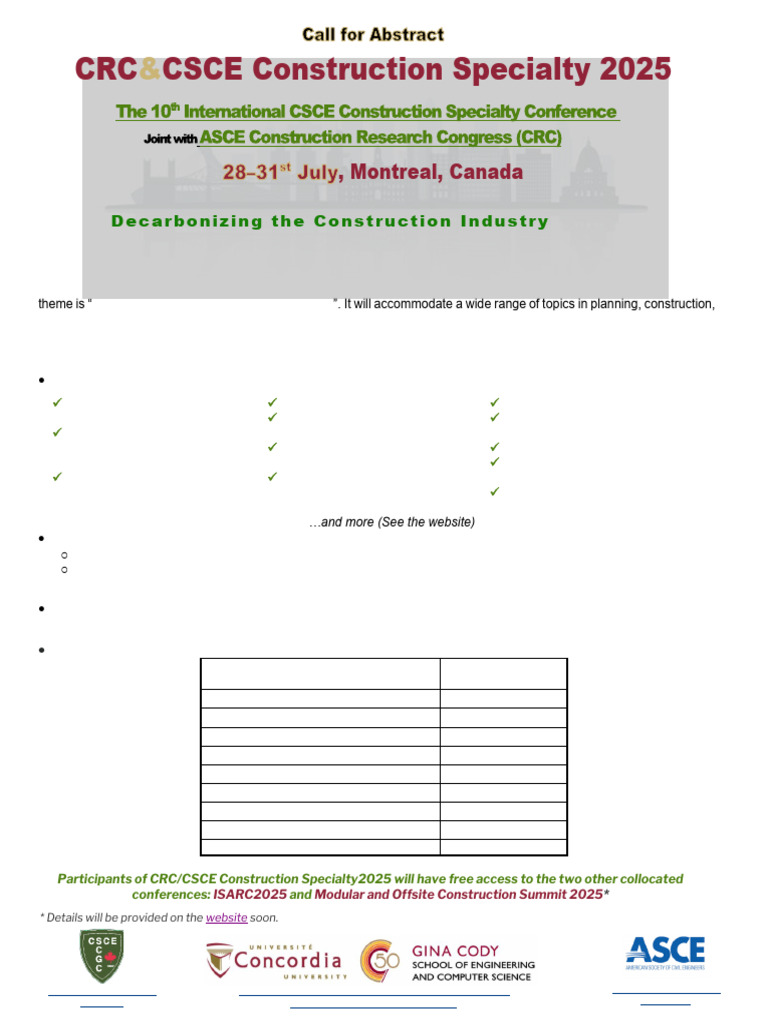 Crc Csce 2025 Flyer Pdf