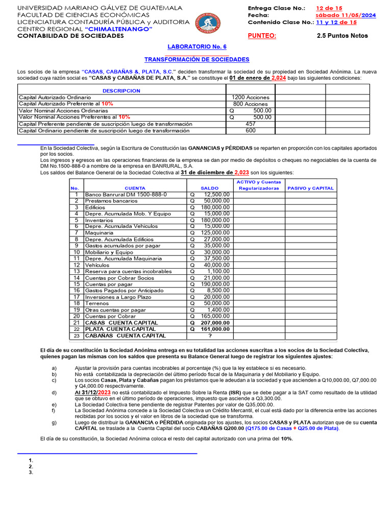 Clase+12+de+15+Laboratorio+No 6+-Transformación+de+Sociedades | PDF ...