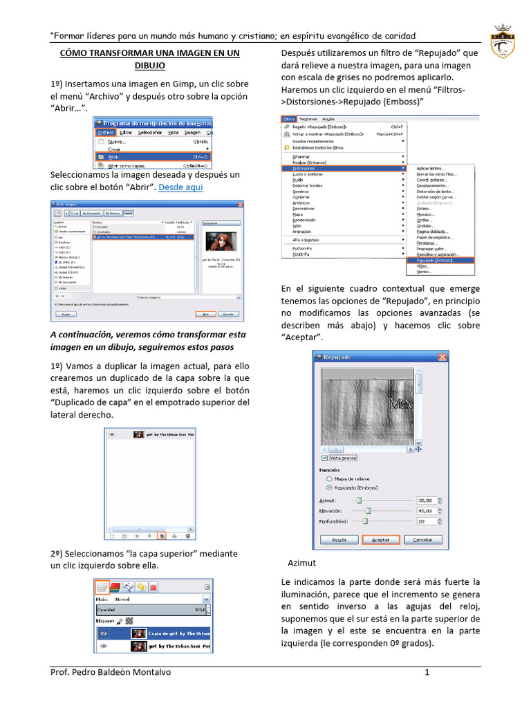 Transformar Una Imagen en Un Dibujo | PDF
