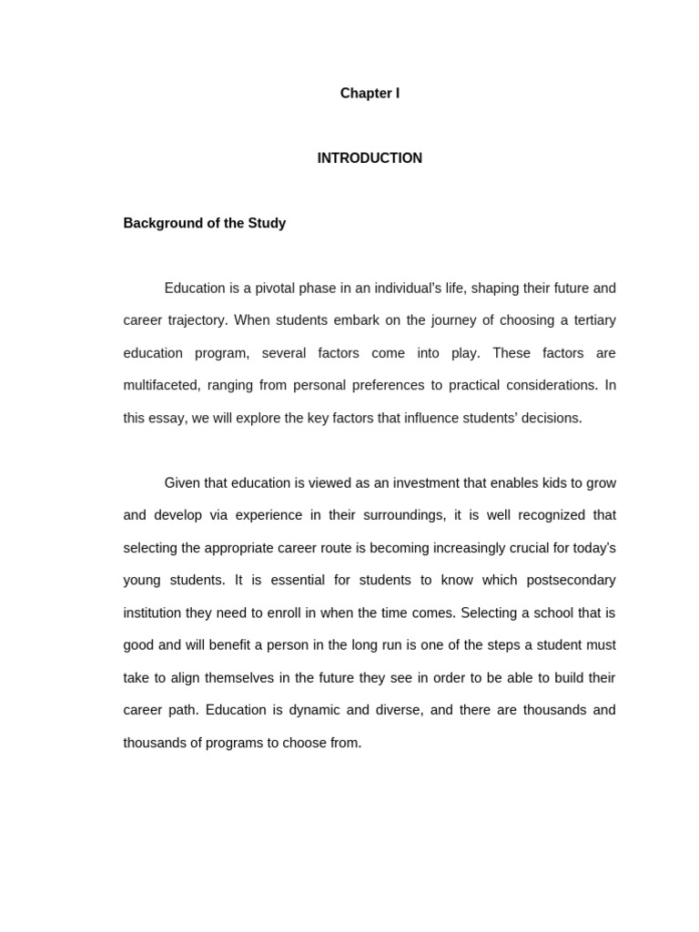 Chapter I | PDF