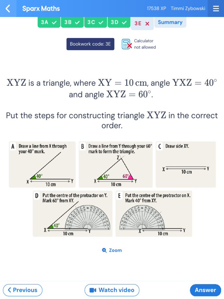 Sparx Maths 5 | PDF