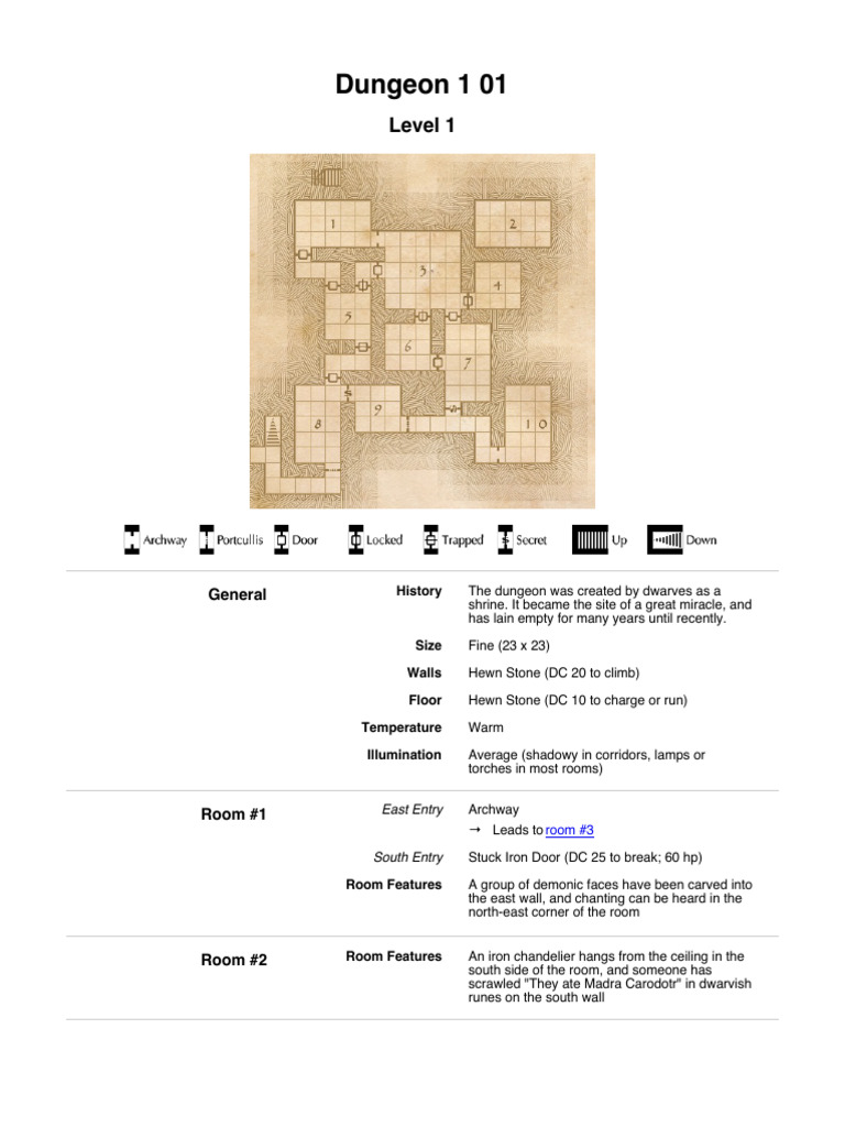 Dungeon 1 01 | PDF
