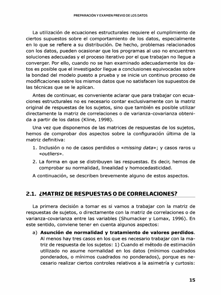 Cap. 2 Modelos de Ecuaciones Estructurales. Holgado-Tello Et Al. | PDF