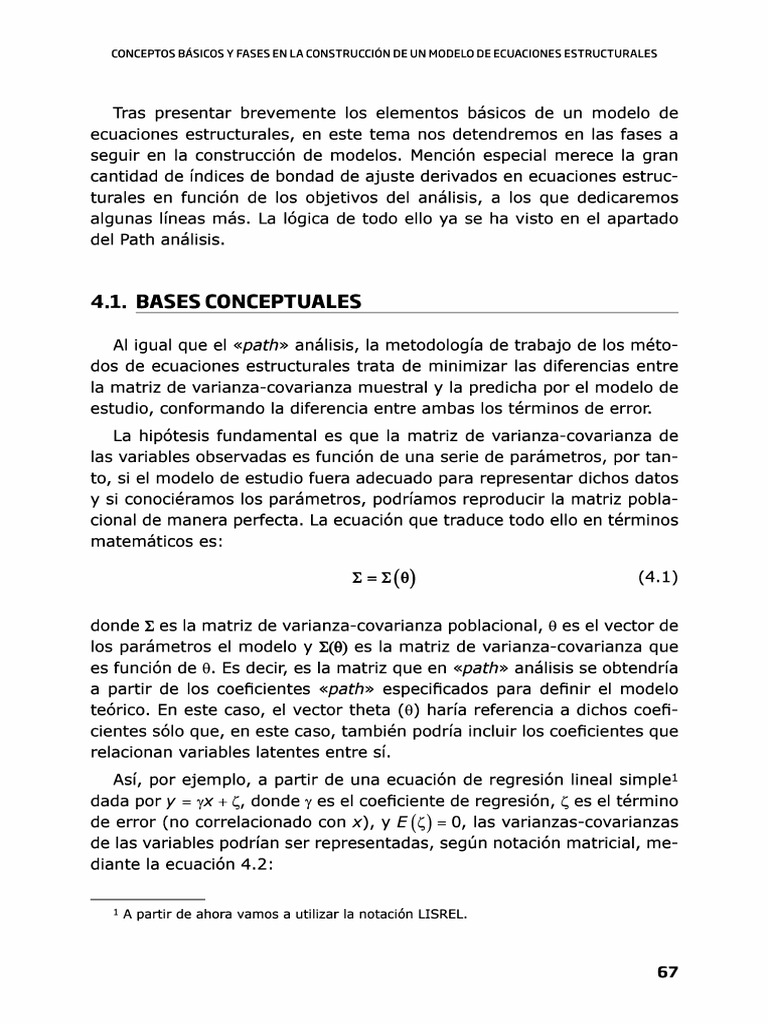Cap - 4 Modelos de Ecuaciones Estructurales. Holgado-Tello Et Al. | PDF