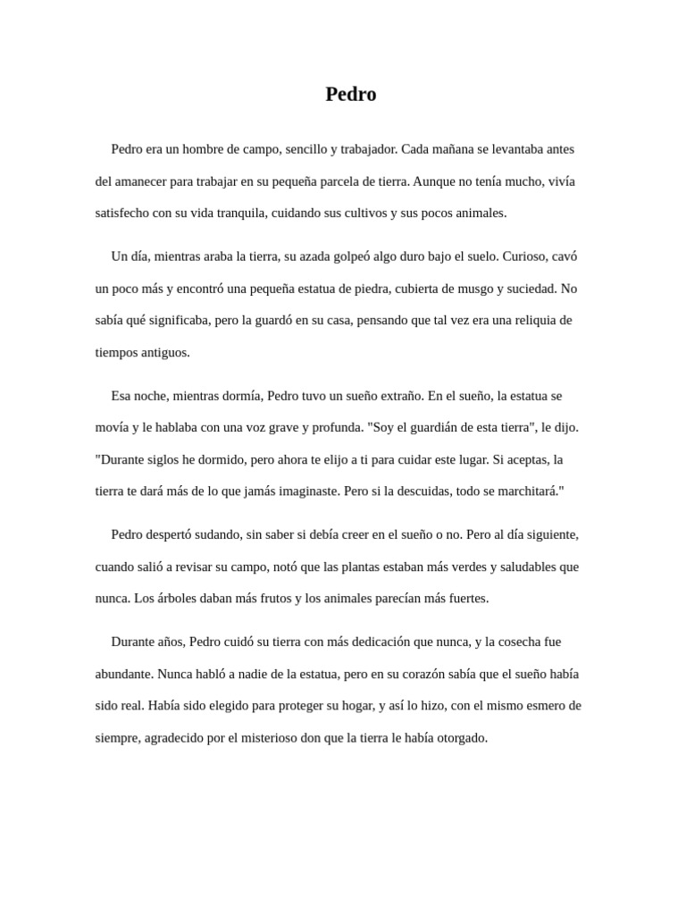 Pedro | PDF