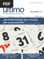 Ultimo - Die Gefahr Besteht, Dass in Europa Alles Auseinanderfällt