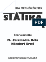 Mechanika Mérnököknek - Statika - M Csizmadia Béla Nándori Ernő