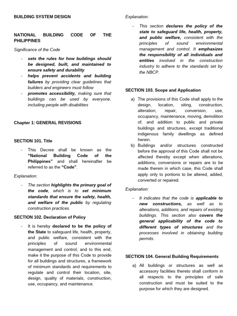 Building System Design Reviewer | PDF