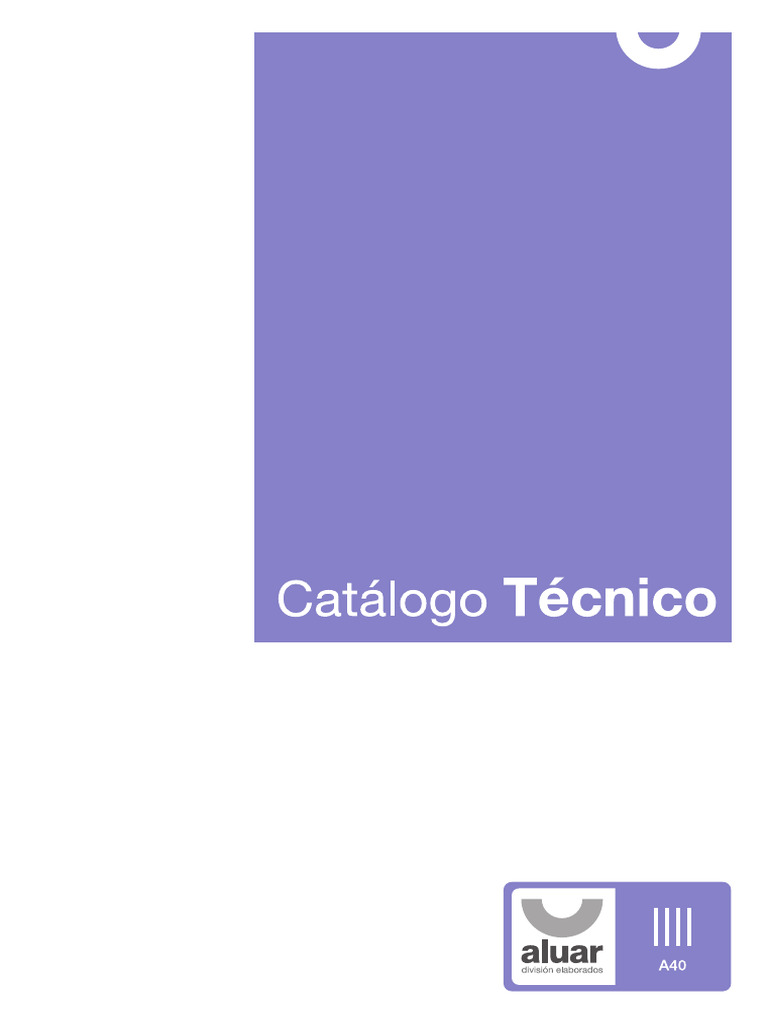 Catalogo Tecnico A40 V0416 | PDF