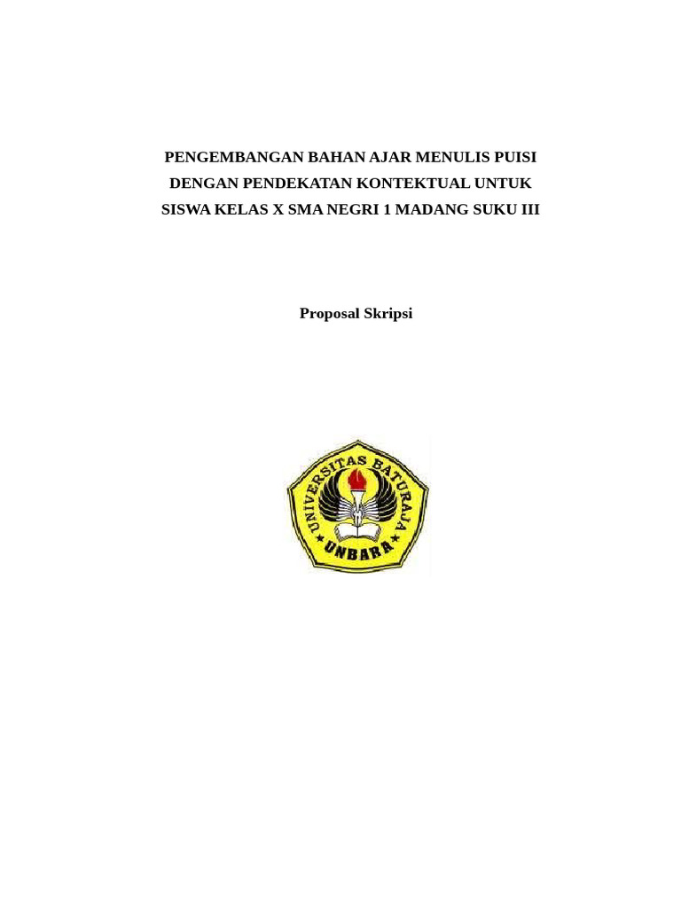 Proposal Sari New (Revisi) Bismillah Semprotulation | PDF