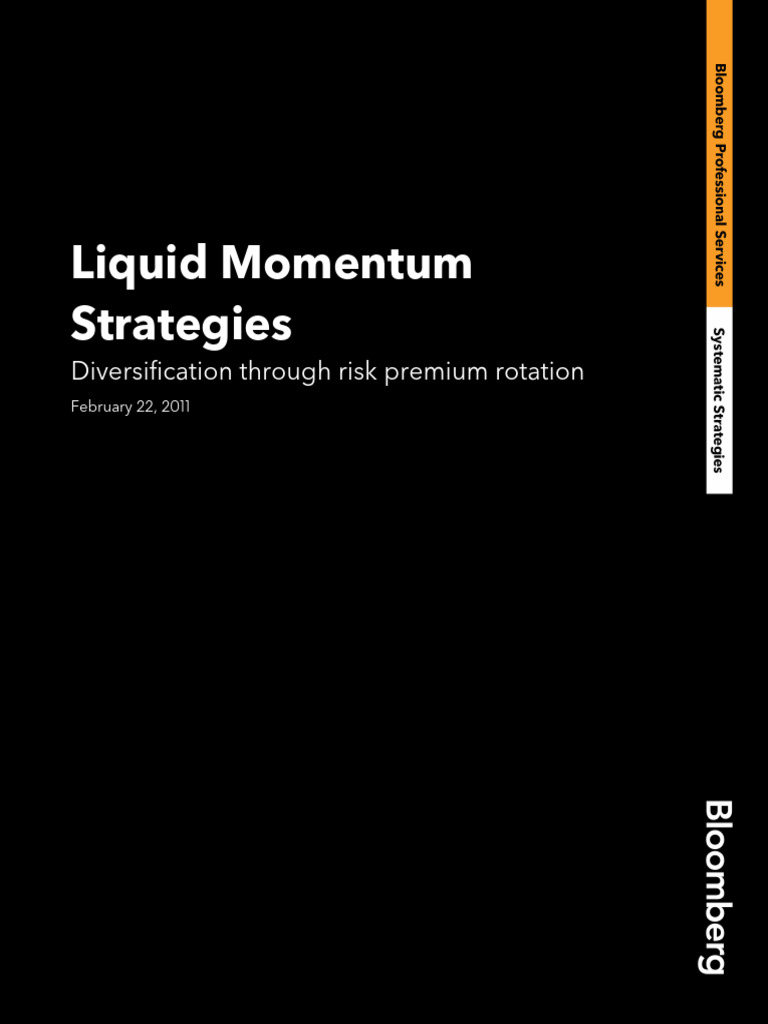 Liquid Momentum Strategies | PDF