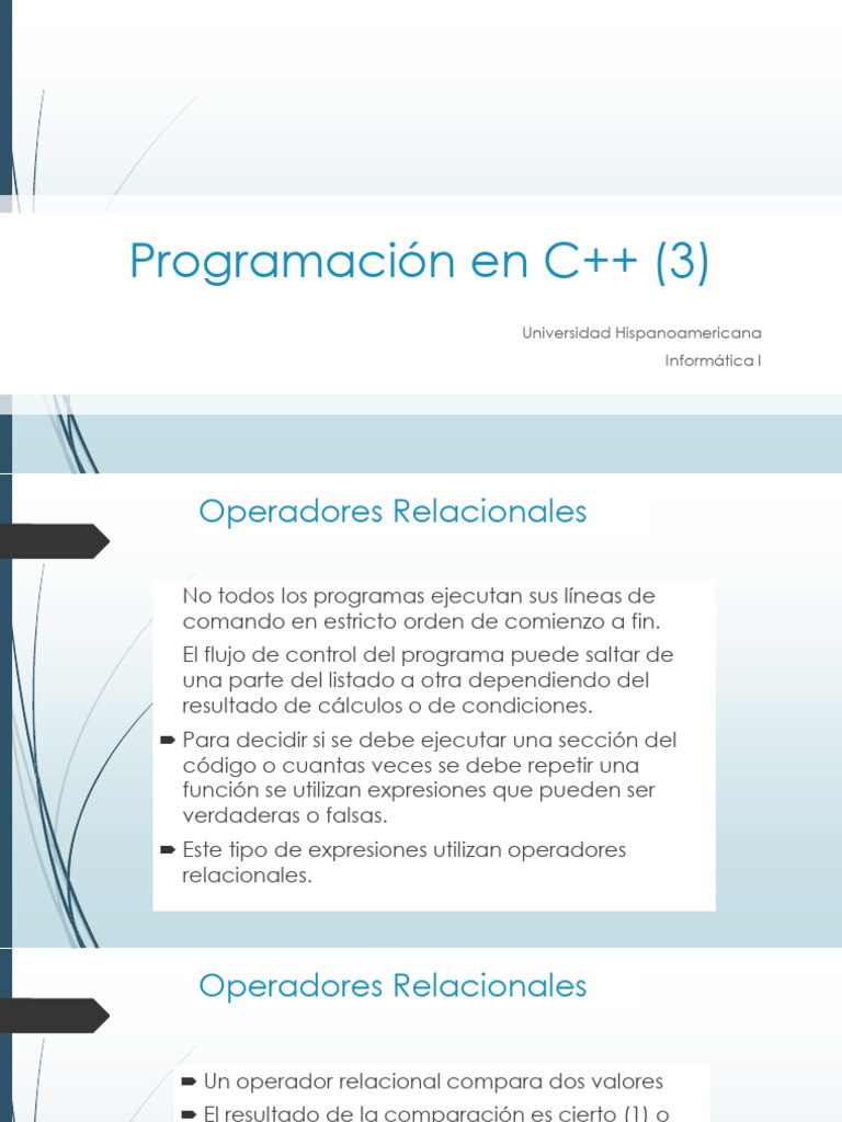 7 Programación en Cpp3 - V1 | PDF | C ++ | Ingeniería Informática